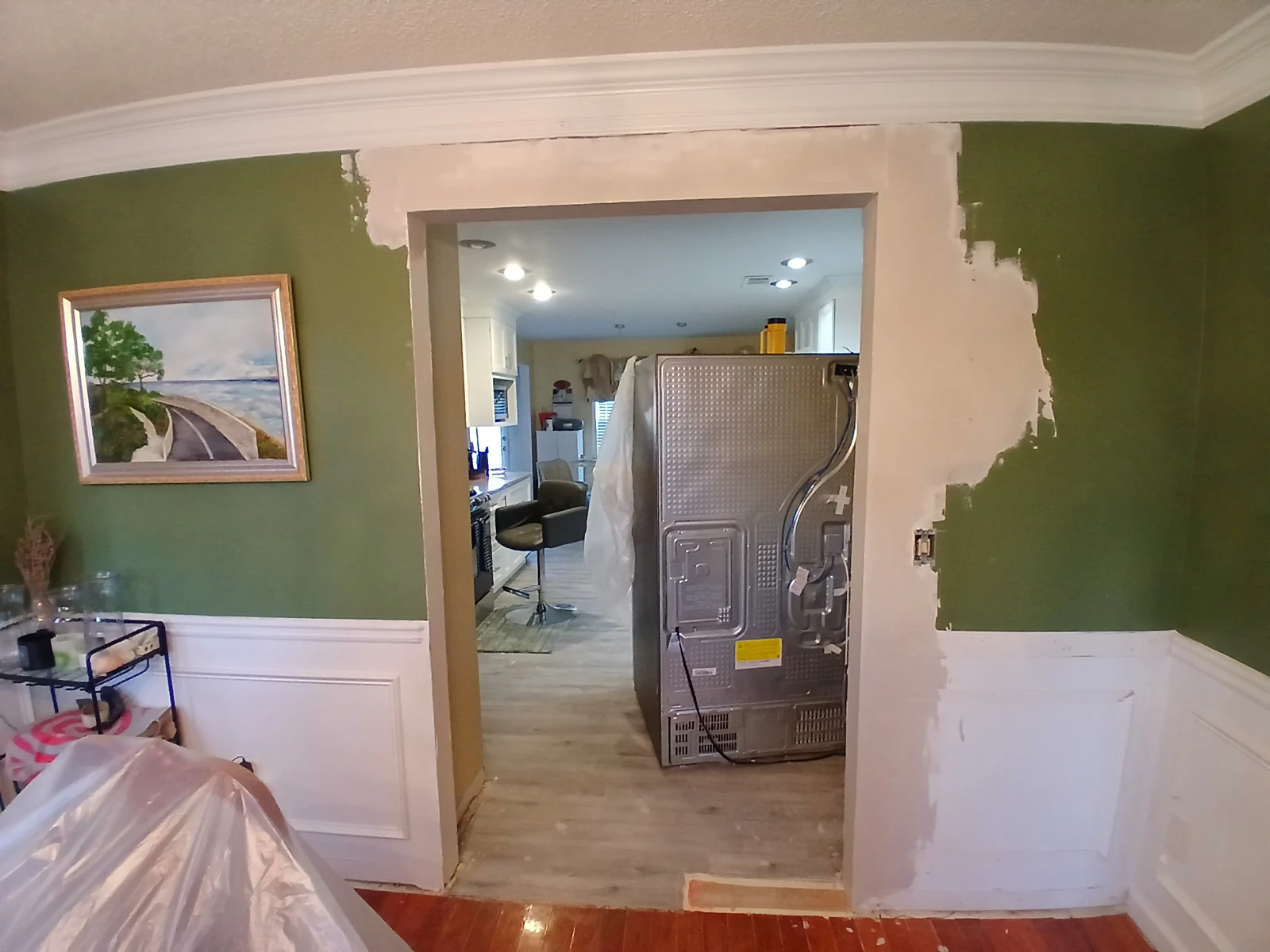 Drywall & painting project from our collection